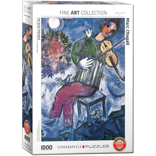 Eurographics - Chagall, The Blue Violinist Puzzle 1000pc