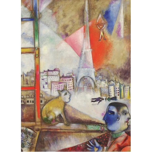 Eurographics - Chagall, Paris through the Window Puzzle 1000pc