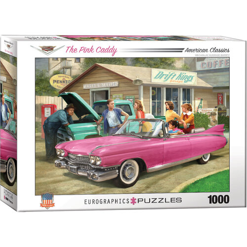 Eurographics - The Pink Caddy Puzzle 1000pc