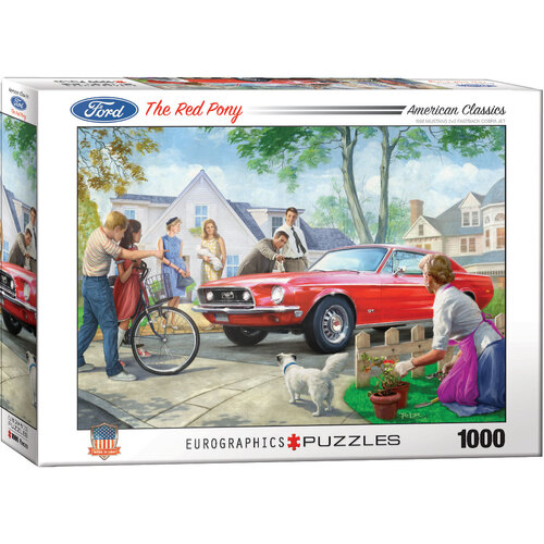 Eurographics - The Red Pony Puzzle 1000pc