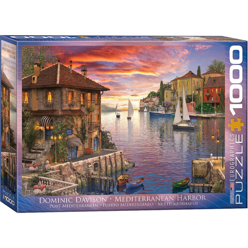 Eurographics - Mediterranean Harbour Puzzle 1000pc