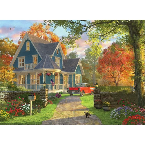 Eurographics -The Blue Country House Puzzle 1000pc