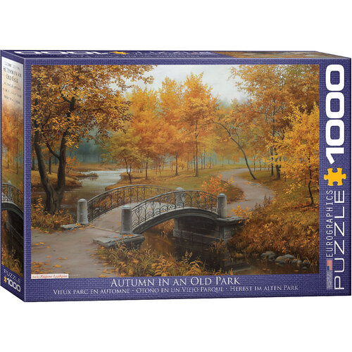 Eurographics - Autumn in an Old Park Puzzle 1000pc