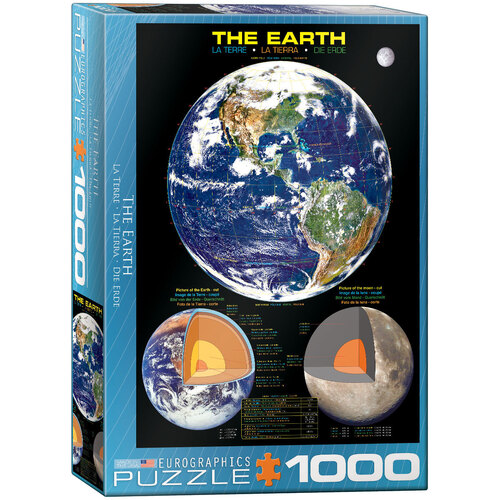 Eurographics - The Earth Puzzle 1000pc