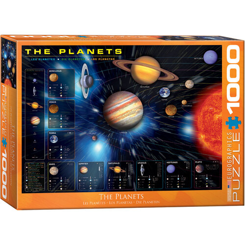 Eurographics - The Planets Puzzle 1000pc