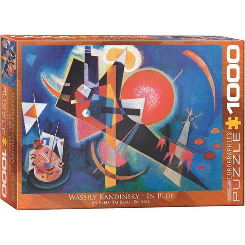 Eurographics - Kandinsky In Blue Puzzle 1000pc
