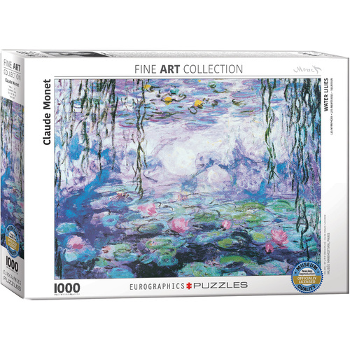 Eurographics - Monet Waterlilies Puzzle 1000pce