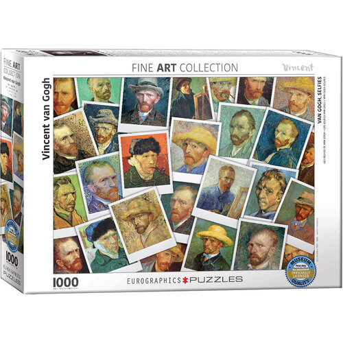 Eurographics - Van Gogh, Selfies Puzzle 1000pc