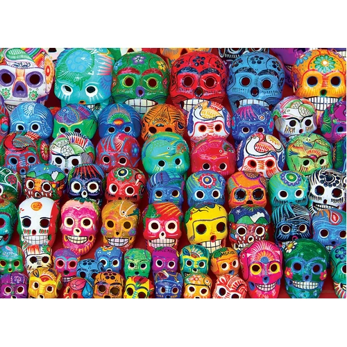 Eurographics -Traditional Mexican Skulls Puzzle 1000pc