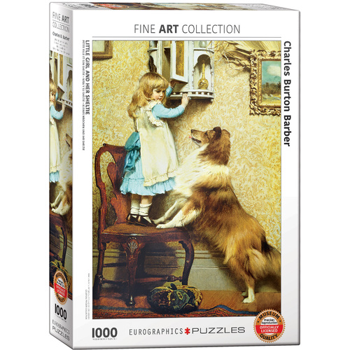 Eurographics - Little Girl & Her Sheltie Puzzle 1000pc