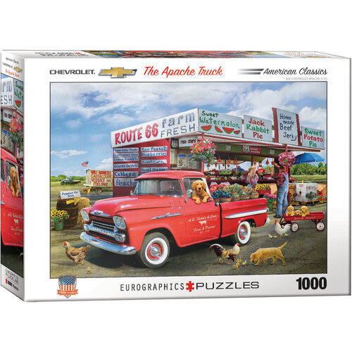 Eurographics - The Apache Truck Puzzle 1000pc