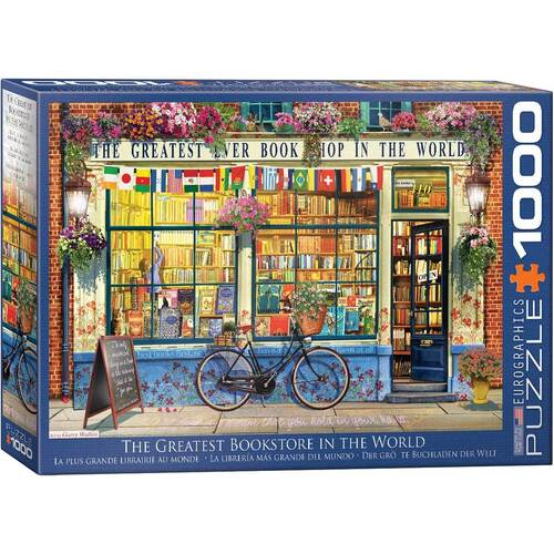 Eurographics - World's Greatest Bookstore Puzzle 1000pc