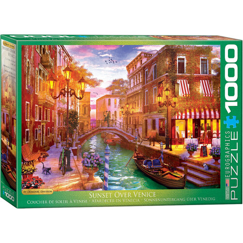 Eurographics - Sunset Over Venice Puzzle 1000pc