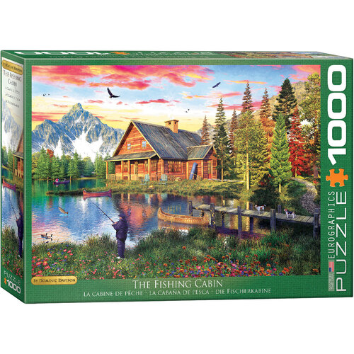 Eurographics -The Fishing Cottage Puzzle 1000pc