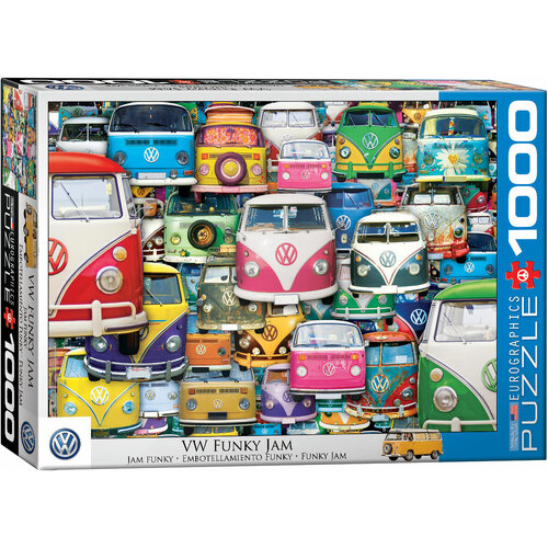 Eurographics - VW Bus Funky Jam Puzzle 1000pc