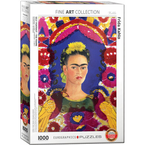 Eurographics - Kahlo, Self Portrait Puzzle 1000pc