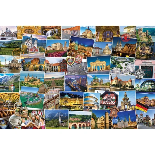 Eurographics - Globetrotter Germany Puzzle 1000pc