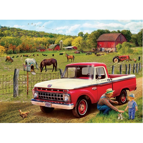 Eurographics - Grandpa's Old Ford Truck Puzzle 1000pc