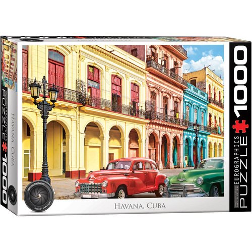 Eurographics - Havana, Cuba Puzzle 1000pc