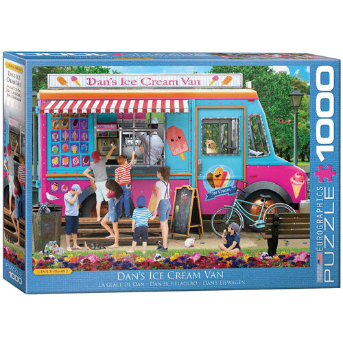 Eurographics - Dan's Ice Cream Van Puzzle 1000pc