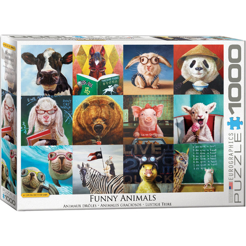 Eurographics - Funny Animals Puzzle 1000pc