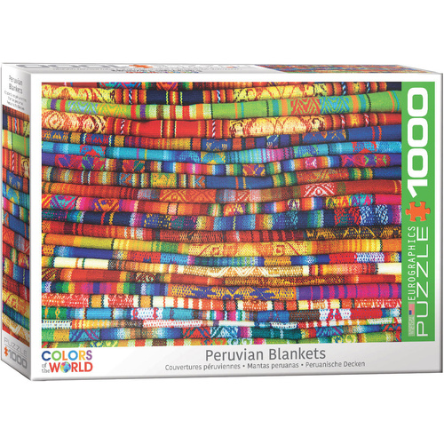 Eurographics - Peruvian Blankets Puzzle 1000pc