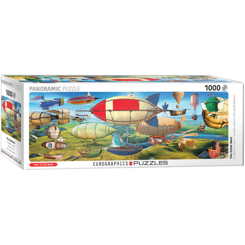 Eurographics - The Great Race Panoramic Puzzle 1000pc
