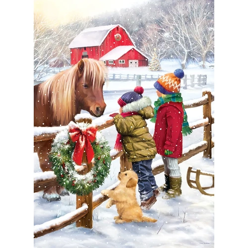 Eurographics - Christmas Pony Puzzle 1000pc