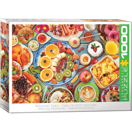 Eurographics - Breakfast Table Puzzle 1000pc