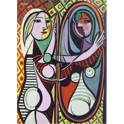 Eurographics - Picasso, Girl Before a Mirror Puzzle 1000pc