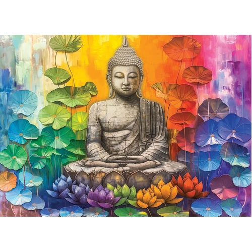 Eurographics - Colourful Buddha Puzzle 1000pc