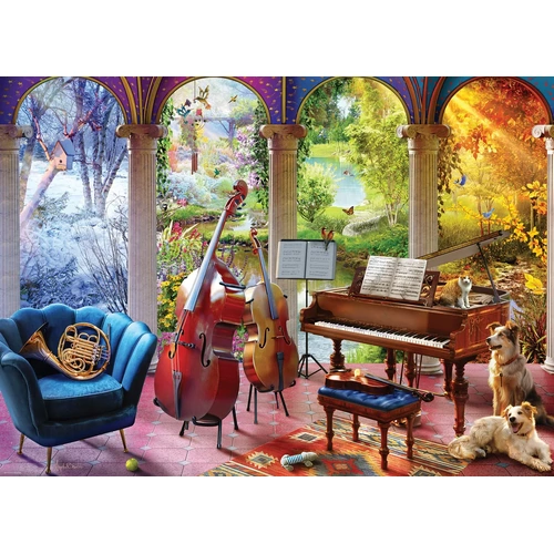 Eurographics - Four Seasons Of Music Puzzle 1000pc
