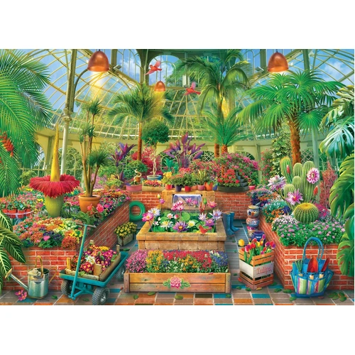 Eurographics - Greenhouse Garden Puzzle 1000pc