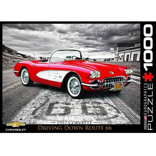 Eurographics - 1959 Corvette Puzzle 1000pce