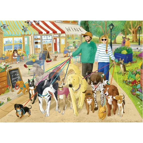 Jumbo - Walkies Puzzle 1000pc