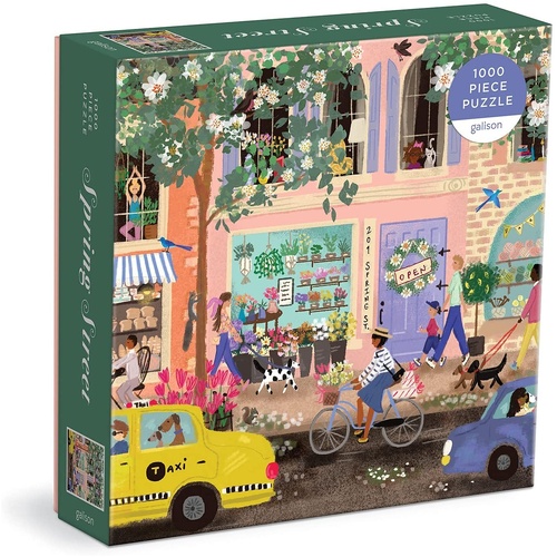Buy Galison Spring Street Puzzle 1000pc