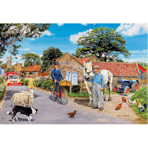 Gibsons - Olive House Farm Large Piece Puzzle 100pc