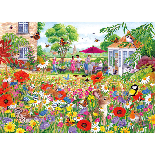 Gibsons - Wildflower Garden Large Piece Puzzle 250pc