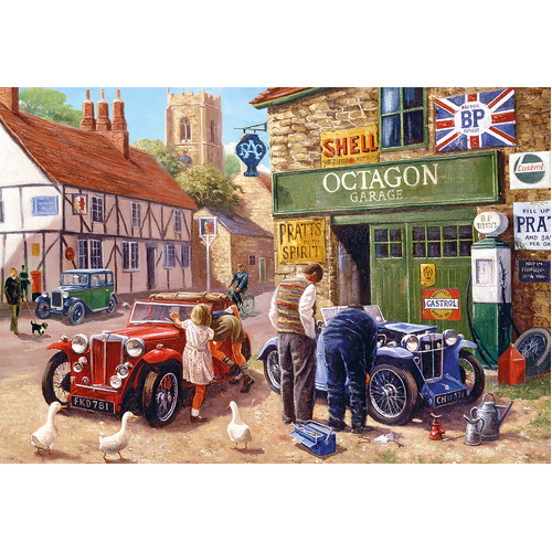 Gibsons - Octagon Garage Puzzle 500pc