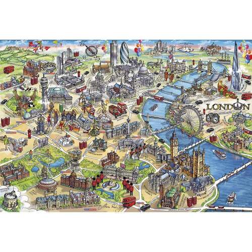 Gibsons - London Landmarks Puzzle 500pc