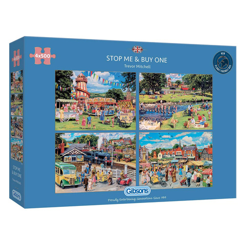 Gibsons - Stop Me & Buy One Puzzle 4 x 500pc