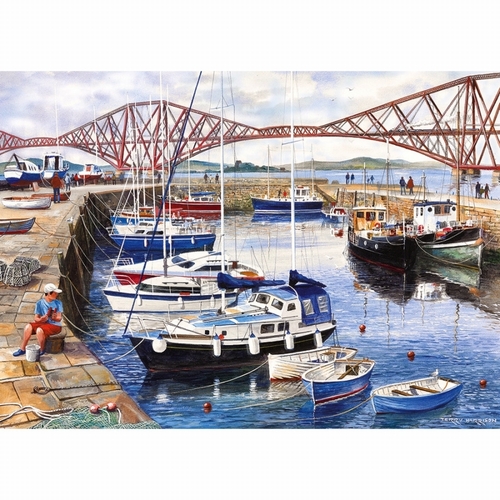 Gibsons - Queensferry Harbour Puzzle 1000pc