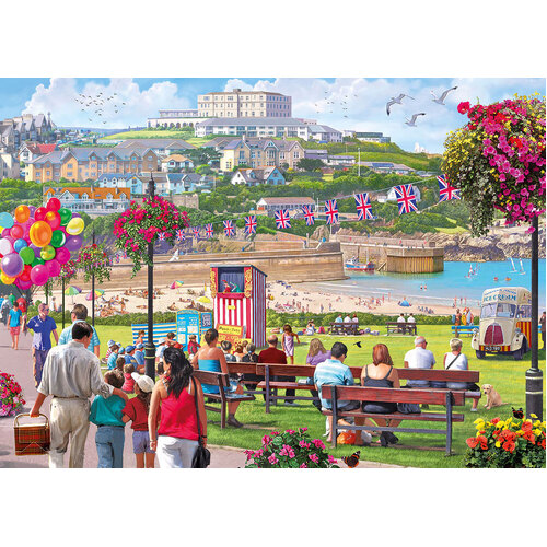 Gibsons - Newquay Harbour Puzzle 1000pc