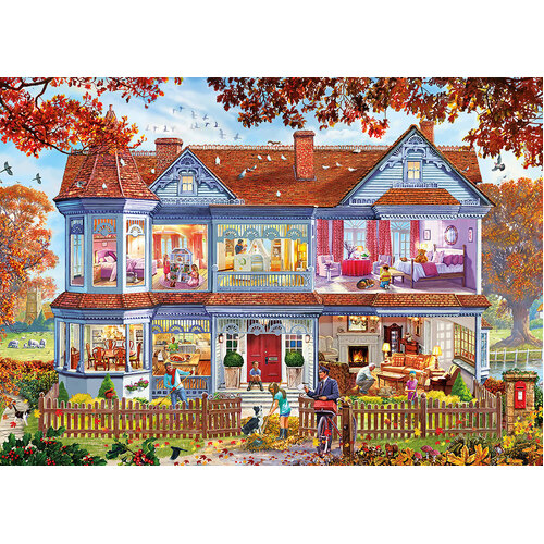 Gibsons - Autumn Home Puzzle 1000pc