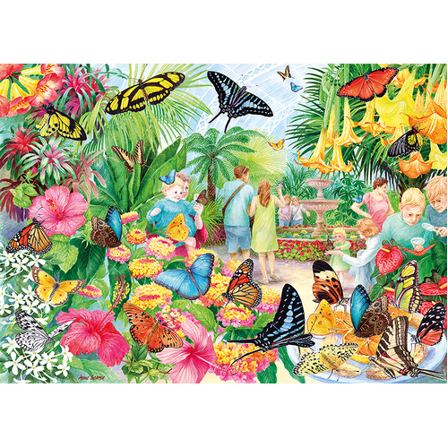 Gibsons - Butterfly House Puzzle 1000pc