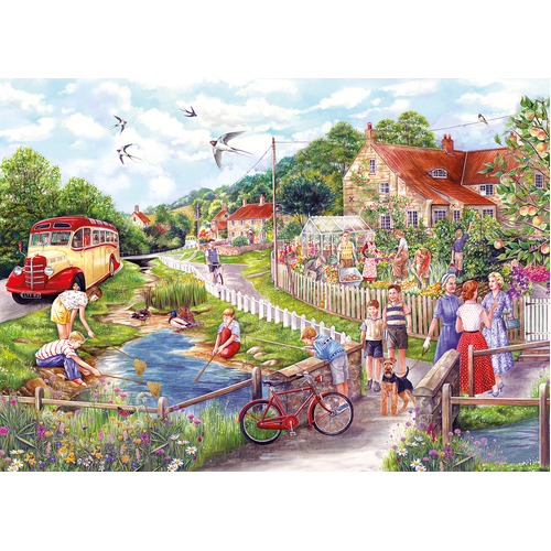 Gibsons - Summer By The Stream Puzzle 1000pc