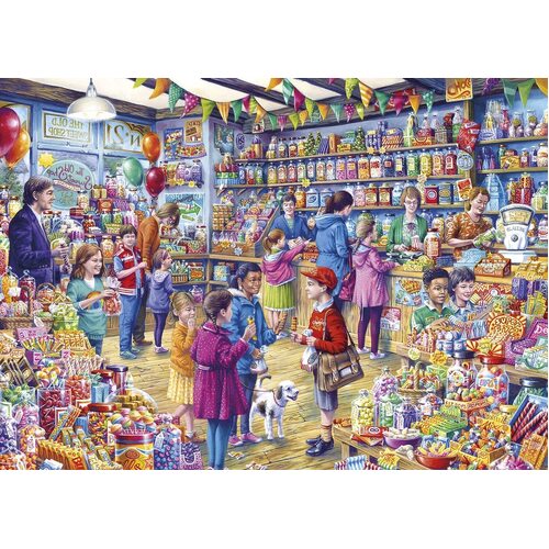 Gibsons - The Old Sweet Shop Puzzle 1000pc