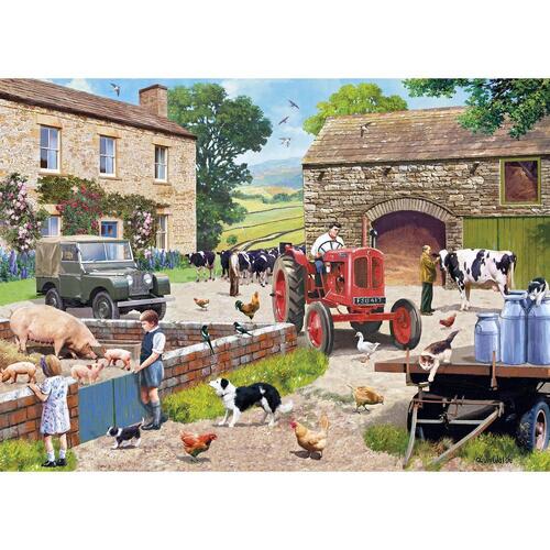 Gibsons - Life on the Farm Puzzle 1000pc