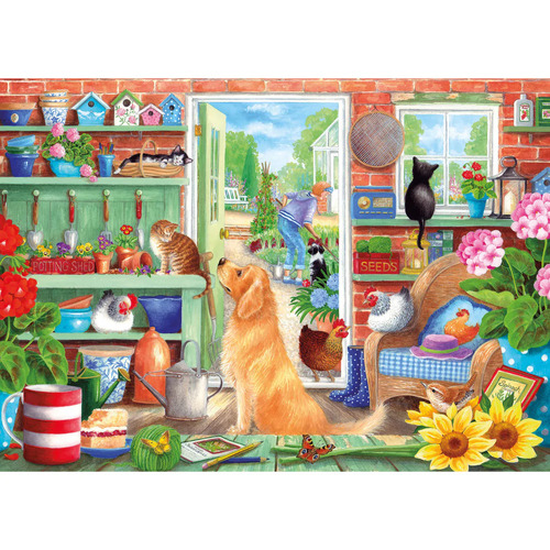 Gibsons - The Potting Bench Puzzle 1000pc