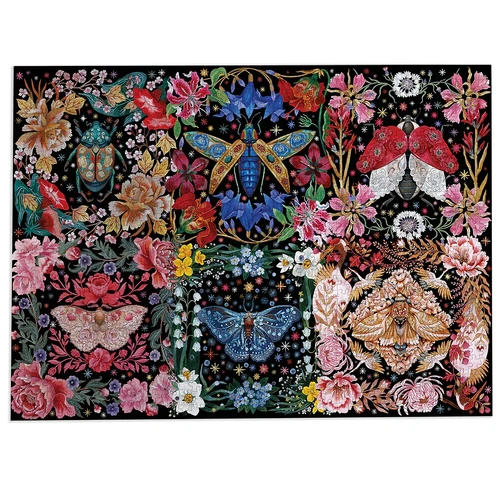 Gibsons - Blooming Beetles Puzzle 1000pc